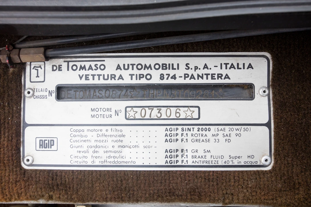 1983 DeTomaso Pantera - Image 9 of 29