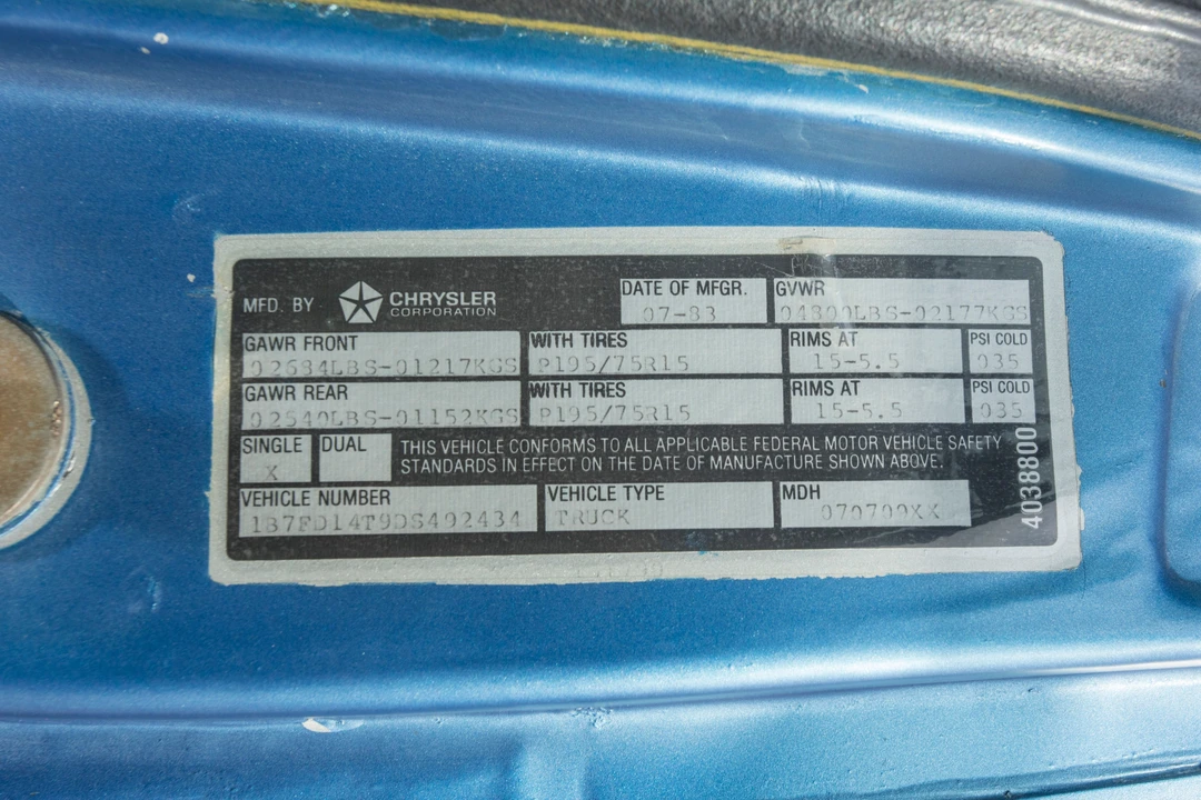1983 Dodge Ram 1st Gen - Image 13 of 22