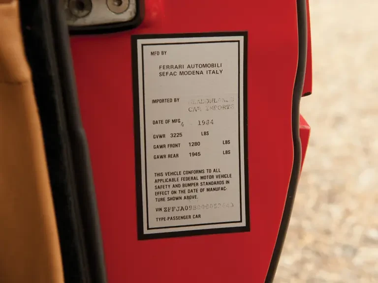 1983 Ferrari 512 BBi - Image 22 of 23