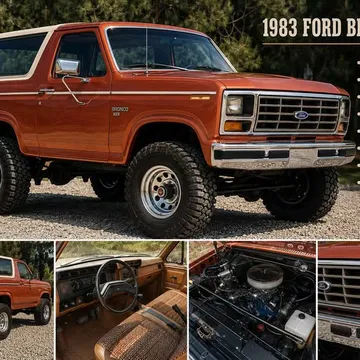 1983 Ford Bronco Sport Utility 4D
