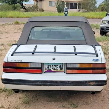1983 Ford Mustang Convertible 2D
