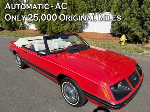 1983 Ford Mustang LX Convertible