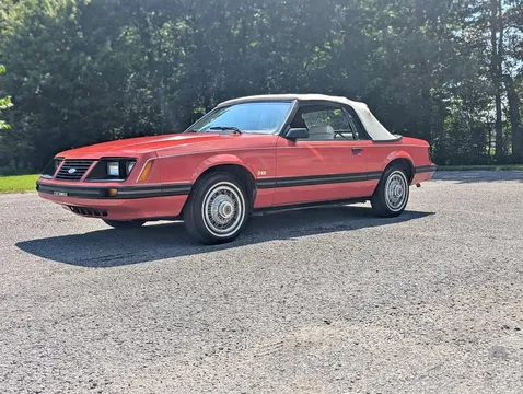 1983 Ford Mustang LX Convertible 2D