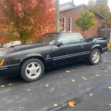 1983 Ford Mustang GT Convertible