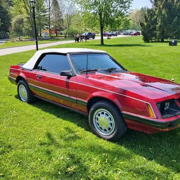 1983 Ford Mustang GLX Convertible