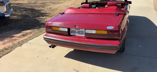 1983 Ford Mustang GT Convertible