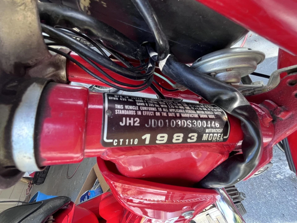 1983 Honda CT110 - Image 25 of 28