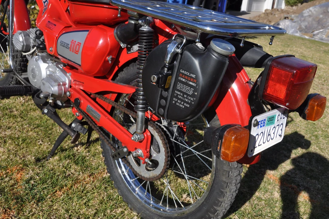 1983 Honda CT110 - Image 9 of 31