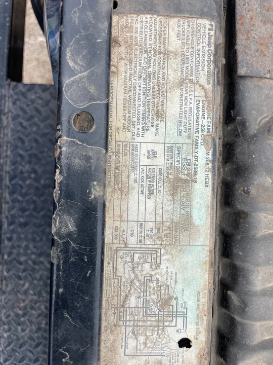 1983 Jeep CJ7 - Image 14 of 21