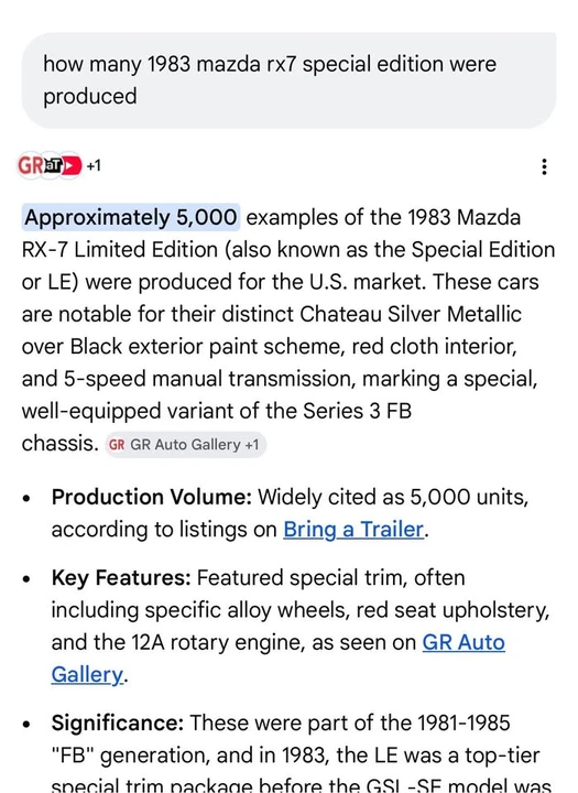 1983 Mazda RX-7 SA & FB - Image 10 of 10