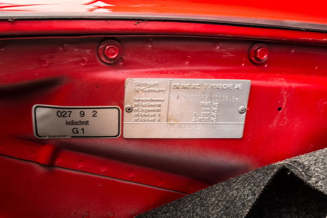 1983 Porsche 930 Turbo - Image 16 of 20