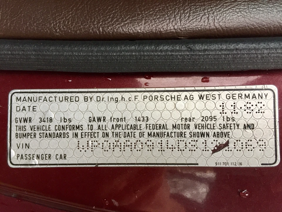 1983 Porsche 911 Carrera SC - Image 21 of 31