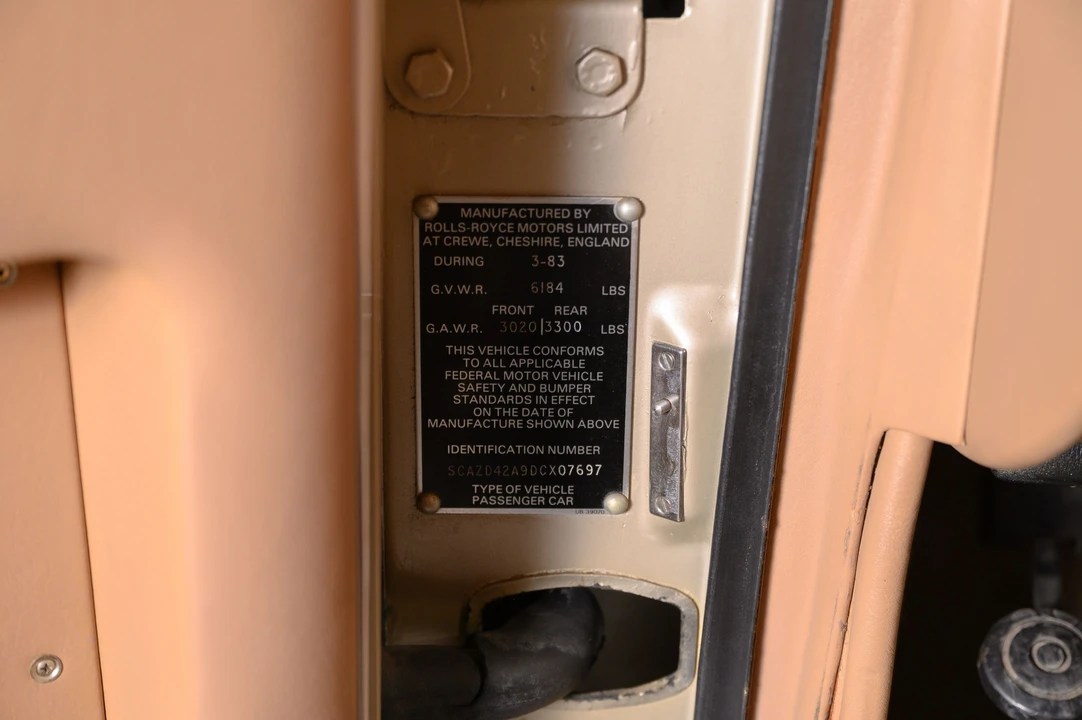 1983 Rolls-Royce Corniche Series I - Image 14 of 31