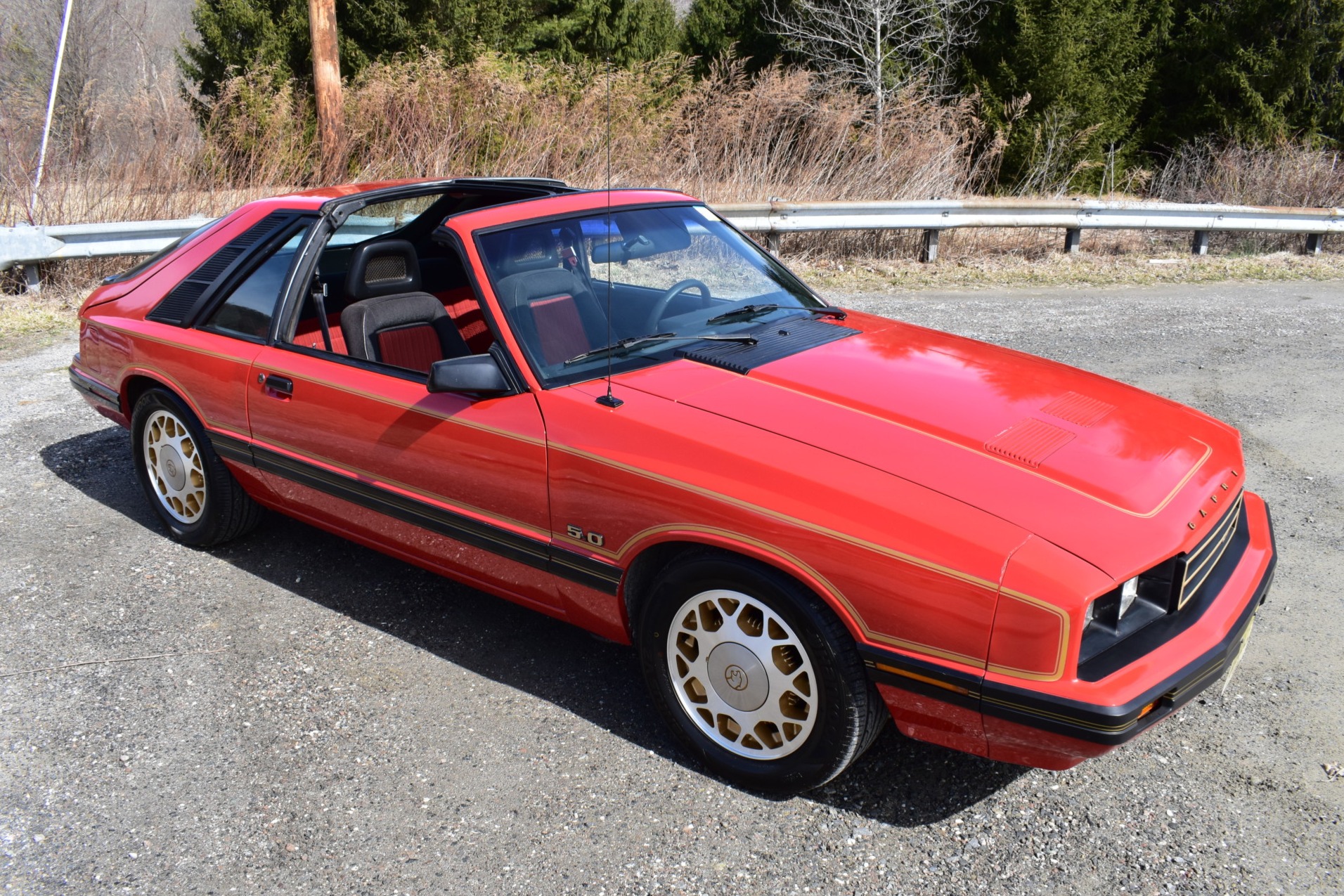 1983 Mercury Capri RS Crimson Cat 5-Speed