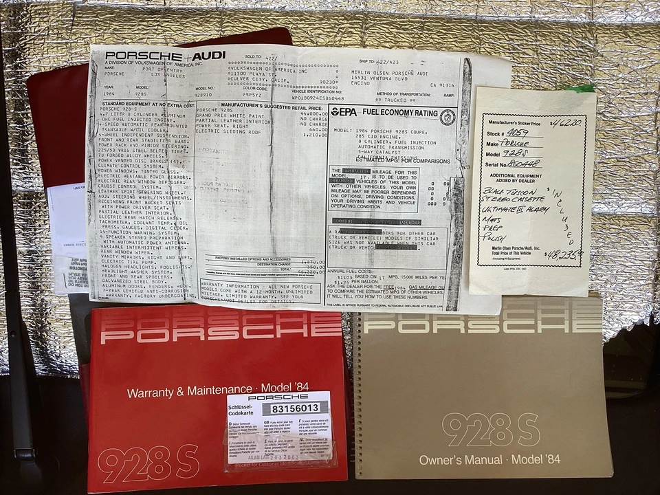 1984 Porsche 928 S - Image 3 of 3
