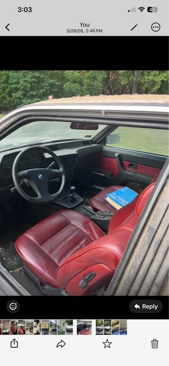 1984 BMW E24 6 Series - Image 4 of 6