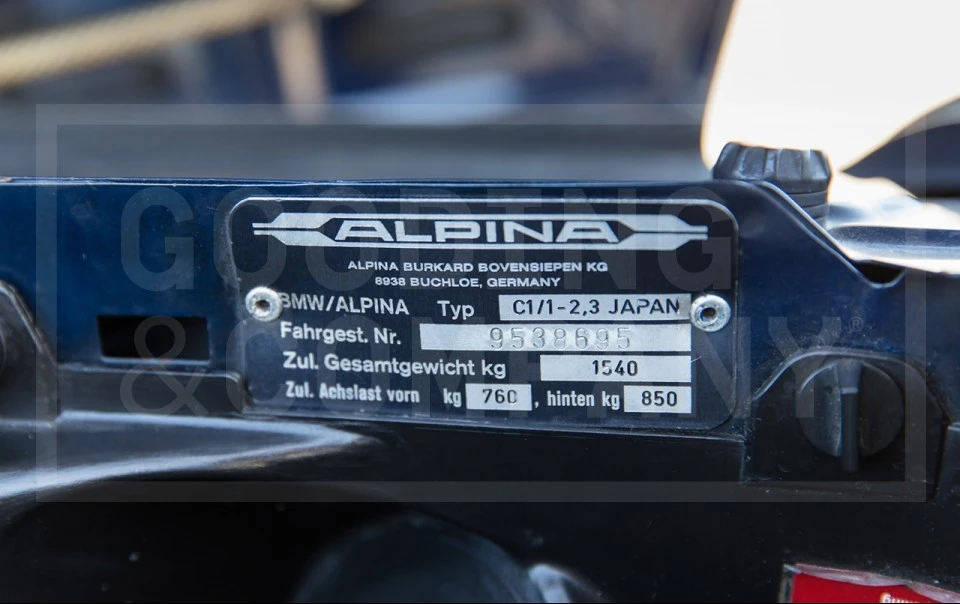 1984 BMW Alpina C1 - Image 20 of 20
