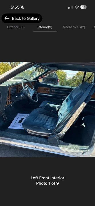 1984 Buick Riviera 4th-7th Gen - Image 9 of 21