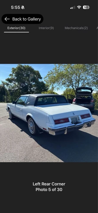 1984 Buick Riviera 4th-7th Gen - Image 13 of 14