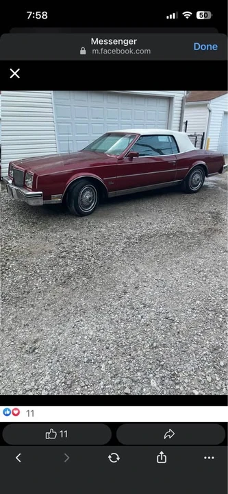 1984 Buick Riviera 4th-7th Gen - Image 2 of 8