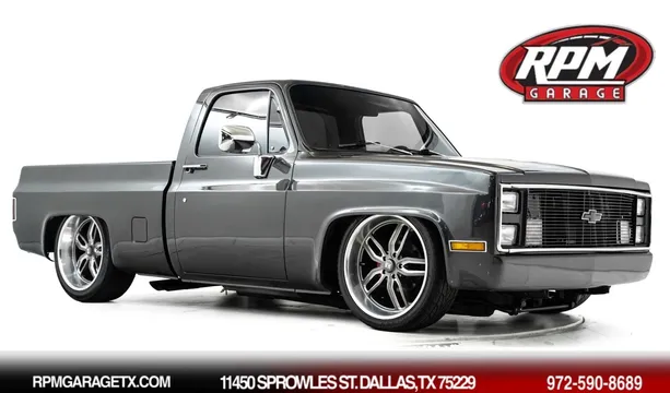 1984 Chevrolet C-10 Bagged LS Swap Show Truck