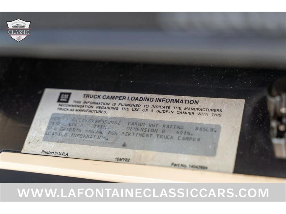 1984 Chevrolet C/K 3rd Gen - Image 9 of 31