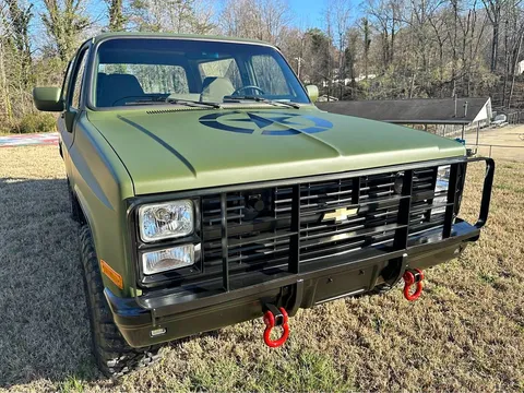 1984 Chevrolet CUCV M1009 Square Body K5 Blazer Custom Deluxe