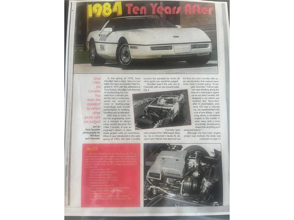 1984 Chevrolet Corvette C4 - Image 15 of 19