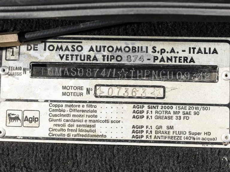 1984 DeTomaso Pantera - Image 29 of 31