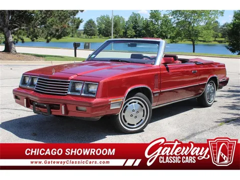 1984 Dodge 600 ES Convertible