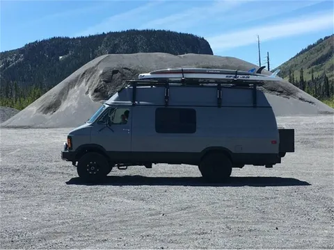 1984 Dodge B350 4x4 Camper Van