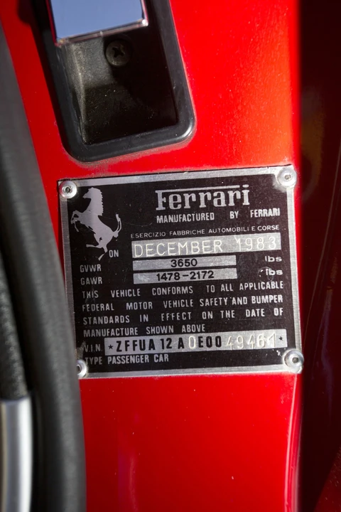 1984 Ferrari 308 GTB QV - Image 11 of 31