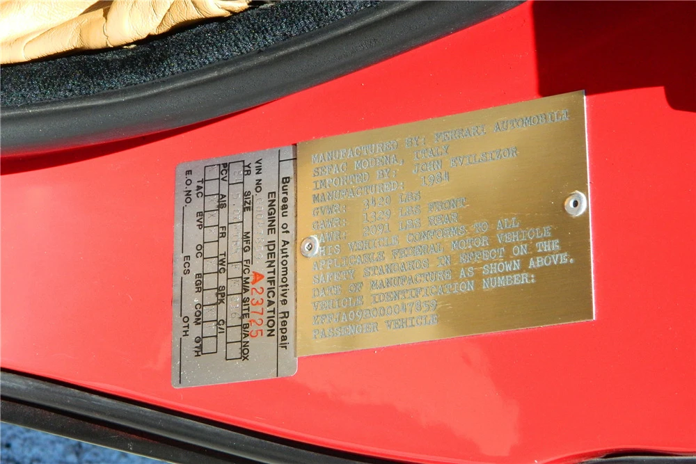 1984 Ferrari 512 BBi - Image 5 of 7