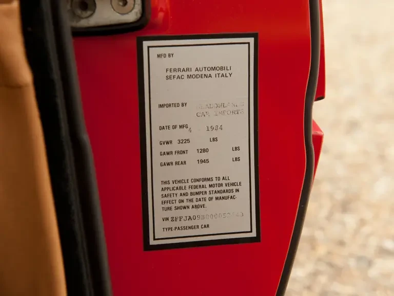 1984 Ferrari 512 BBi - Image 22 of 23