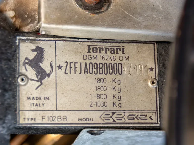 1984 Ferrari 512 BBi - Image 25 of 31