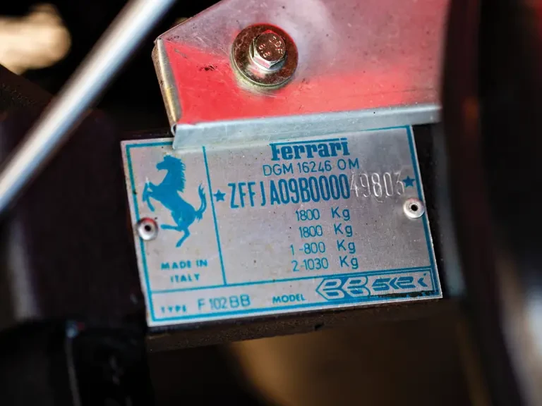 1984 Ferrari 512 BBi - Image 28 of 31