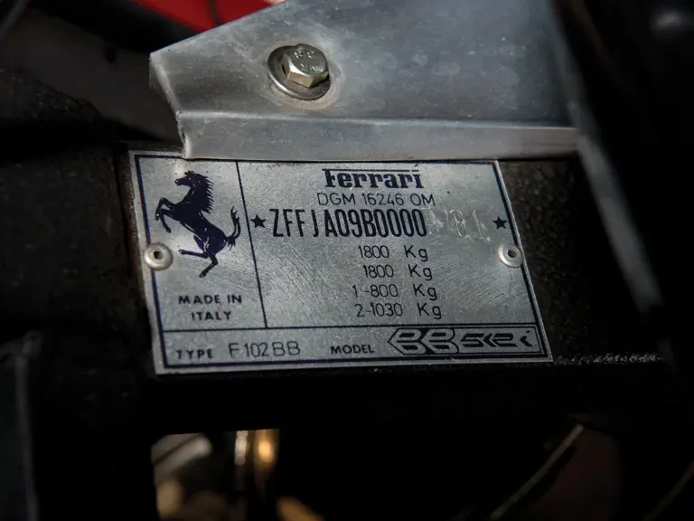 1984 Ferrari 512 BBi - Image 29 of 31