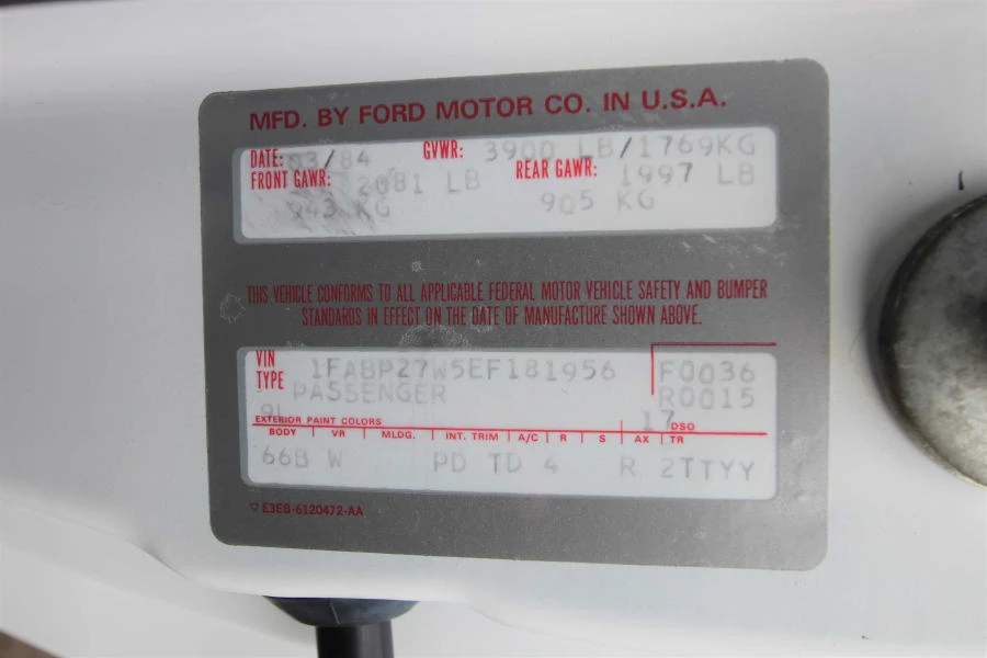 1984 Ford Mustang 3rd Gen - Image 22 of 31
