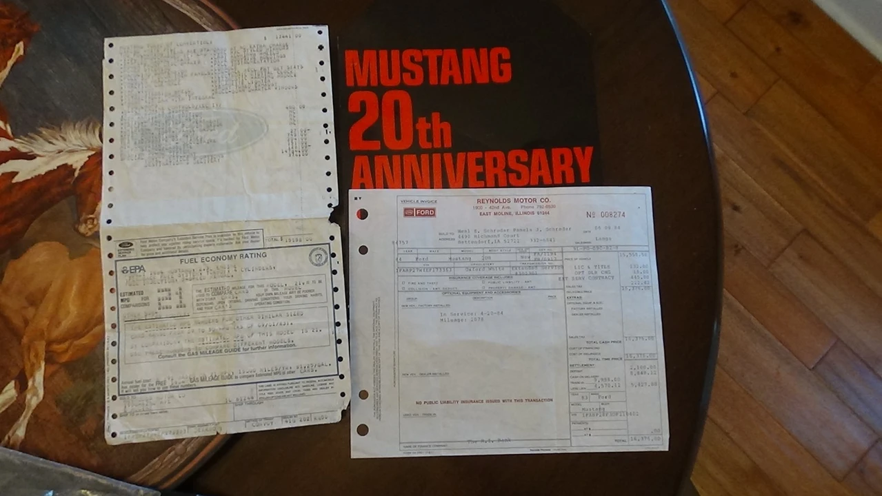 1984 Ford Mustang GT 3rd Gen - Image 26 of 28