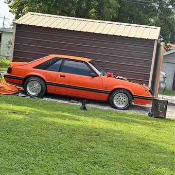 1984 Ford Mustang LX 5.0 Liter Hatchback 2D
