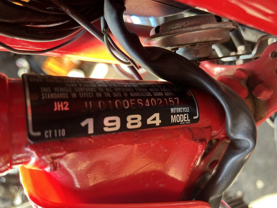 1984 Honda CT110 - Image 28 of 31
