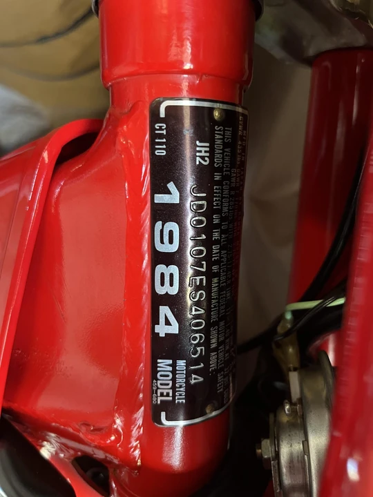 1984 Honda CT110 - Image 31 of 31