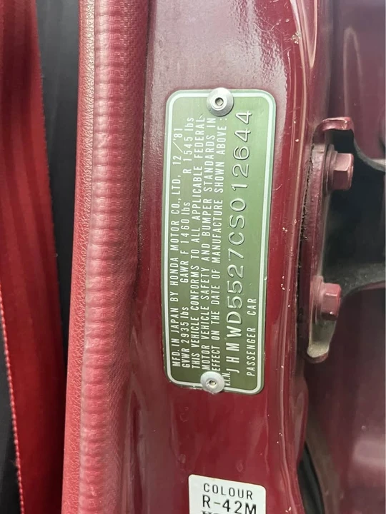 1984 Honda Civic 3rd Gen - Image 7 of 11