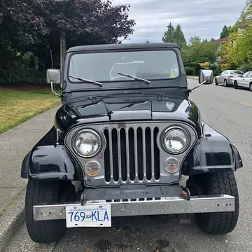 1984 Jeep Laredo CJ7 4x4 Hardtop