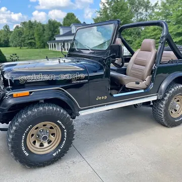 1984 Jeep CJ7 Golden Eagle Tribute
