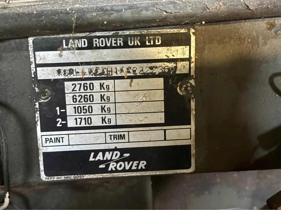 1984 Land Rover Defender 110 - Image 6 of 14
