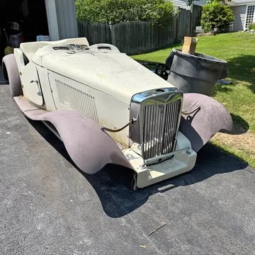 1984 MG TD Replica