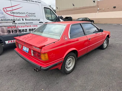 1984 Maserati Biturbo Twin turbo 2.5L V6