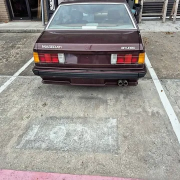 1984 Maserati Coupe Bi turbo