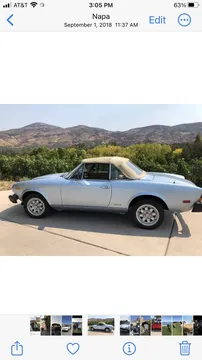 1984 Pininfarina Spider Azzurra Convertible